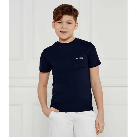 Tommy Hilfiger T-shirt | Regular Fit ze sklepu Gomez Fashion Store w kategorii T-shirty chłopięce - zdjęcie 184948000