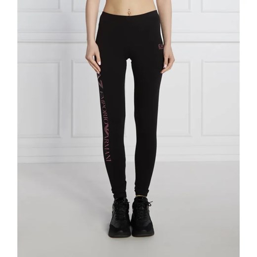 EA7 Legginsy | Slim Fit ze sklepu Gomez Fashion Store w kategorii Spodnie damskie - zdjęcie 184948131