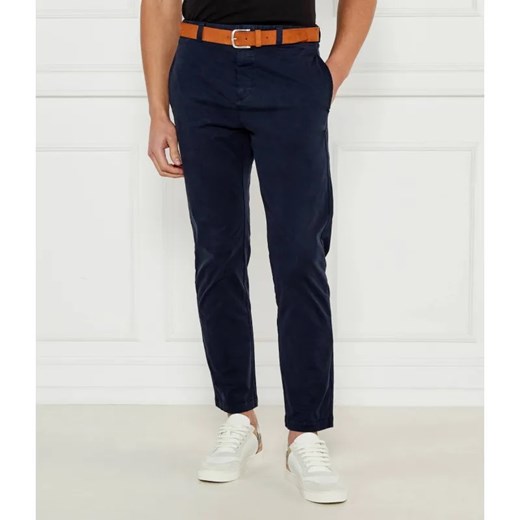 HUGO Spodnie chino David251D | Slim Fit ze sklepu Gomez Fashion Store w kategorii Spodnie męskie - zdjęcie 184948143