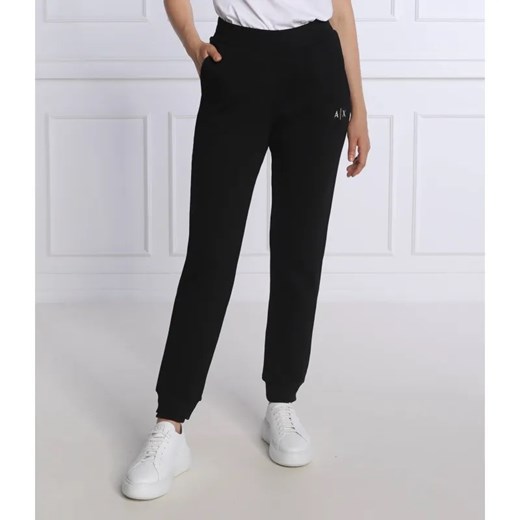 Armani Exchange Spodnie dresowe | Regular Fit ze sklepu Gomez Fashion Store w kategorii Spodnie damskie - zdjęcie 184948201