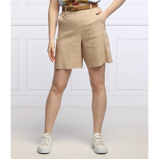 Marella Lniane szorty | Regular Fit ze sklepu Gomez Fashion Store w kategorii Szorty - zdjęcie 184948212