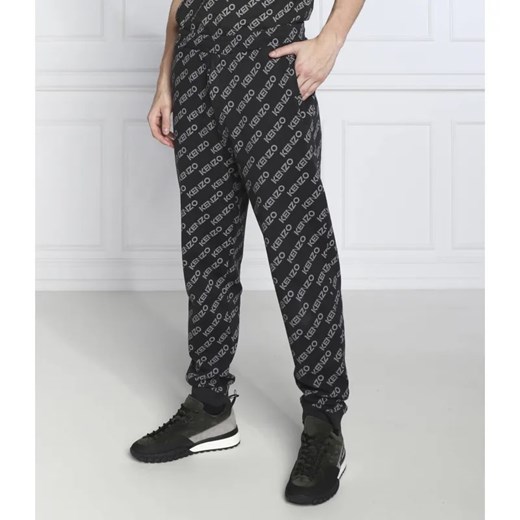 Kenzo Spodnie dresowe MONOGRAM | Regular Fit ze sklepu Gomez Fashion Store w kategorii Spodnie męskie - zdjęcie 184948414