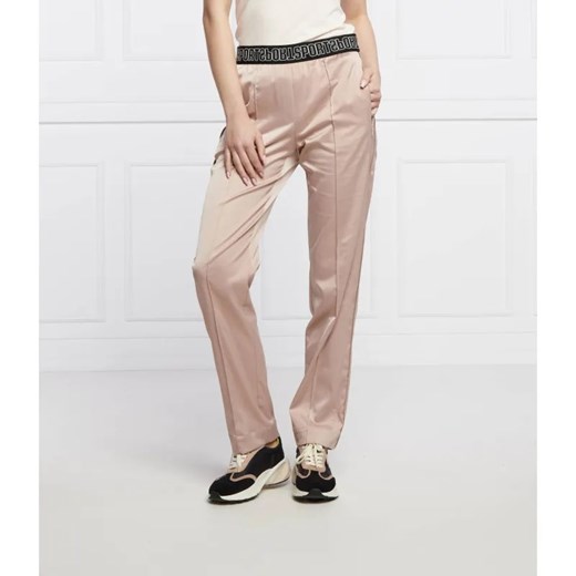Marc Cain Satynowe spodnie | Relaxed fit ze sklepu Gomez Fashion Store w kategorii Spodnie damskie - zdjęcie 184948442