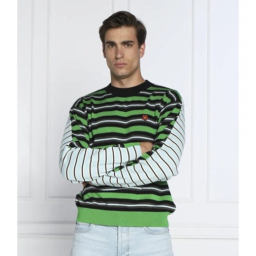 Kenzo Wełniany sweter | Regular Fit ze sklepu Gomez Fashion Store w kategorii Swetry męskie - zdjęcie 184948461