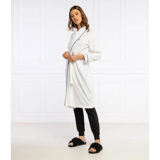 Lacoste HOME Szlafrok | Regular Fit | pique ze sklepu Gomez Fashion Store w kategorii Szlafroki damskie - zdjęcie 184948511