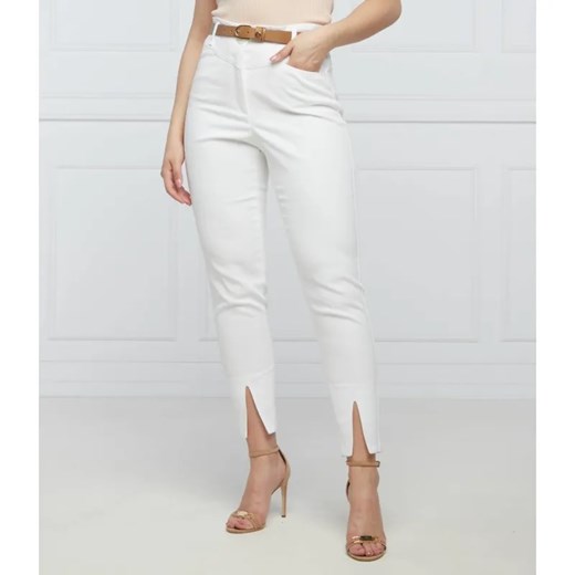 RIANI Spodnie cygaretki | Straight fit | high waist ze sklepu Gomez Fashion Store w kategorii Spodnie damskie - zdjęcie 184948570