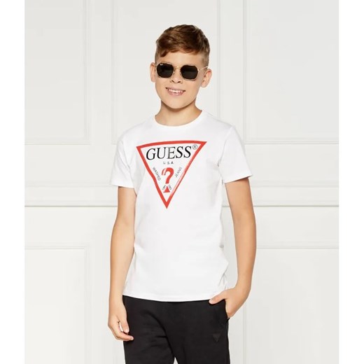 Guess T-shirt | Regular Fit ze sklepu Gomez Fashion Store w kategorii T-shirty chłopięce - zdjęcie 184948572