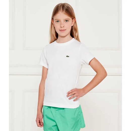 Lacoste T-shirt | Regular Fit ze sklepu Gomez Fashion Store w kategorii Bluzki dziewczęce - zdjęcie 184948573