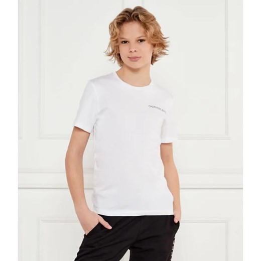 Calvin Klein Jeans T-shirt | Regular Fit ze sklepu Gomez Fashion Store w kategorii T-shirty chłopięce - zdjęcie 184948621