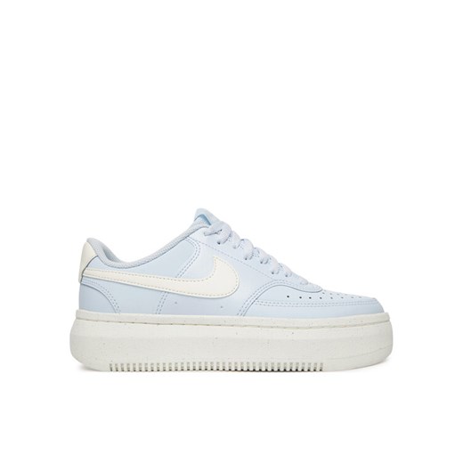 Sneakersy Nike Court Vision Alta DZ5394 Niebieski ze sklepu eobuwie.pl w kategorii Buty sportowe damskie - zdjęcie 184948714