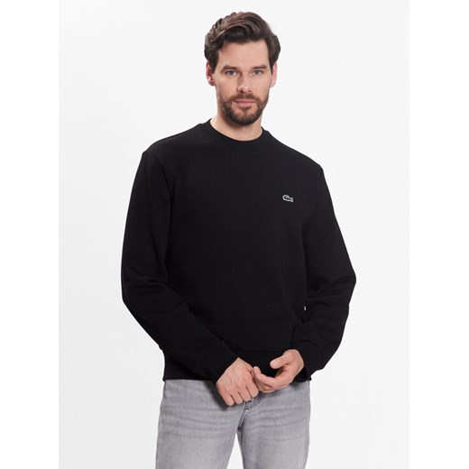Lacoste Bluza SH9608 Czarny Regular Fit ze sklepu MODIVO w kategorii Bluzy męskie - zdjęcie 184949802
