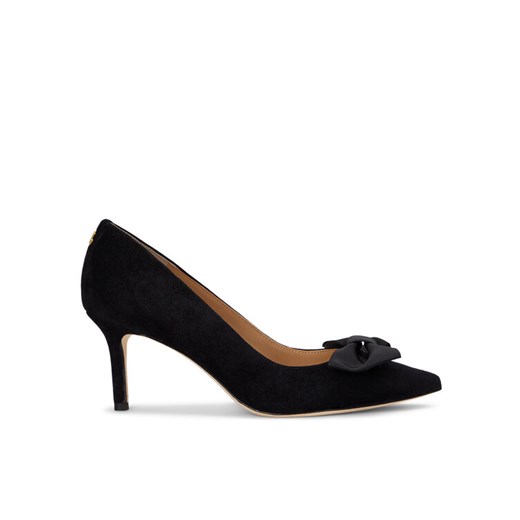 LAUREN RALPH LAUREN Szpilki 802944556001 Czarny ze sklepu MODIVO w kategorii Czółenka - zdjęcie 184949842