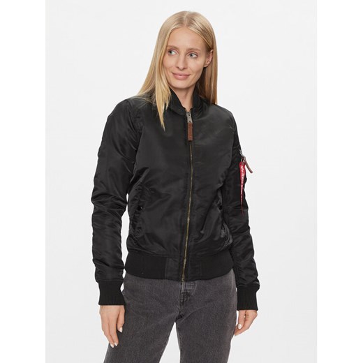 Alpha Industries Kurtka bomber MA-1 VF 59 133009 Czarny Regular Fit ze sklepu MODIVO w kategorii Kurtki damskie - zdjęcie 184949860