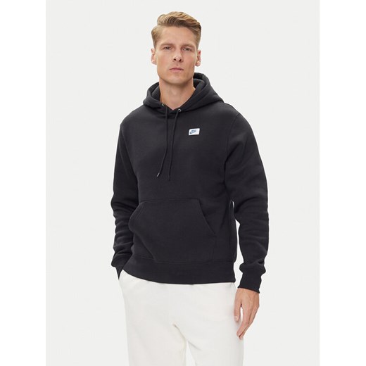 Nike Bluza Club HV5779 Czarny Regular Fit ze sklepu MODIVO w kategorii Bluzy męskie - zdjęcie 184949904