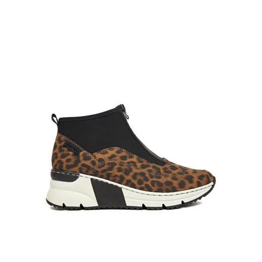 Rieker Sneakersy CEO-N6352-90 Czarny ze sklepu MODIVO w kategorii Buty sportowe damskie - zdjęcie 184949922
