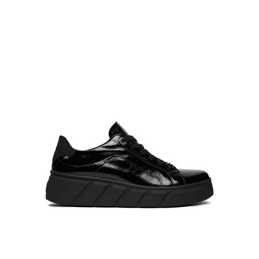 Rieker Sneakersy W2601-00 Czarny ze sklepu MODIVO w kategorii Buty sportowe damskie - zdjęcie 184950063
