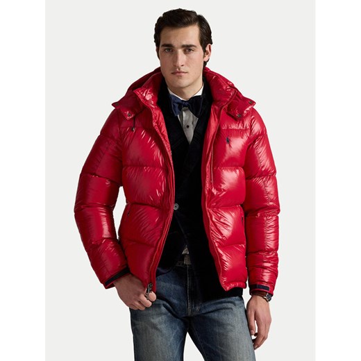 Polo Ralph Lauren Kurtka puchowa 710968281004 Czerwony Regular Fit ze sklepu MODIVO w kategorii Kurtki męskie - zdjęcie 184950074