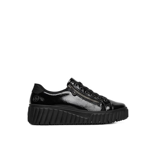 Rieker Sneakersy N2501-00 Czarny ze sklepu MODIVO w kategorii Buty sportowe damskie - zdjęcie 184950094