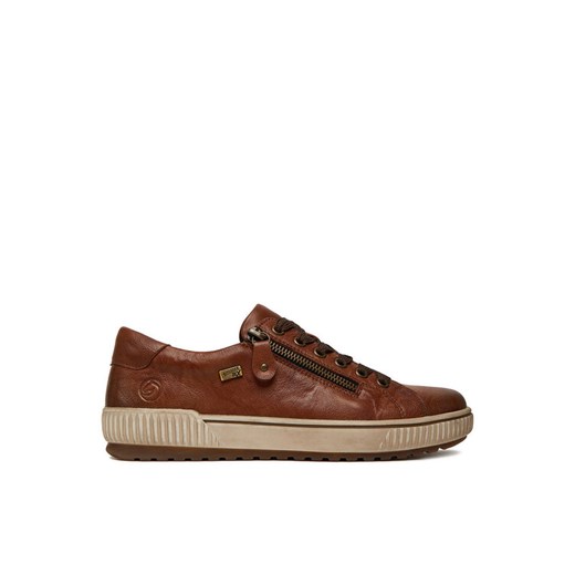 Remonte Sneakersy D0700-22 Brązowy ze sklepu MODIVO w kategorii Buty sportowe damskie - zdjęcie 184950163