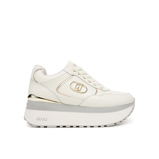 Liu Jo Sneakersy Plus 01 BF5011 P0102 Biały ze sklepu MODIVO w kategorii Buty sportowe damskie - zdjęcie 184950192
