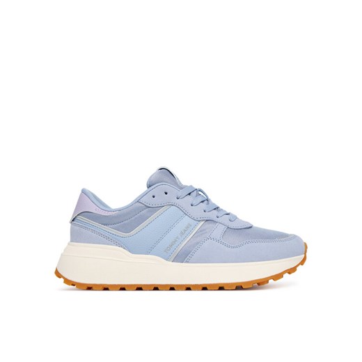 Tommy Jeans Sneakersy Tjw Cleated Runner EN0EN02788 Niebieski ze sklepu MODIVO w kategorii Buty sportowe damskie - zdjęcie 184950221