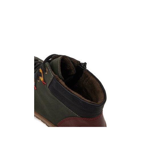 Rieker Botki N0711-54 Zielony Rieker 39 MODIVO