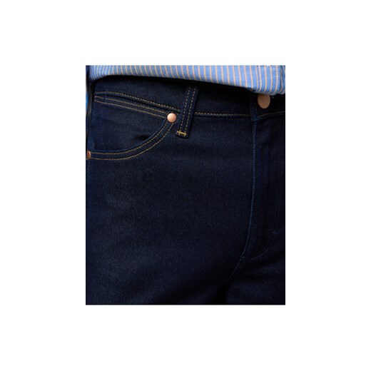 Wrangler Jeansy 112371187 Granatowy Straight Leg Wrangler 24_30 MODIVO