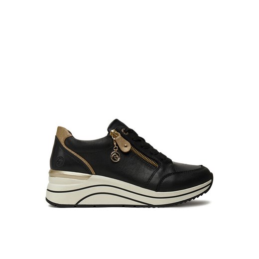 Sneakersy Remonte D0T03-01 Czarny ze sklepu eobuwie.pl w kategorii Buty sportowe damskie - zdjęcie 184952872