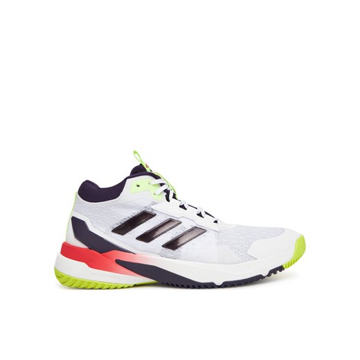 Buty halowe adidas Crazyflight 6 Mid HP7037 Biały ze sklepu eobuwie.pl w kategorii Buty sportowe męskie - zdjęcie 184953051