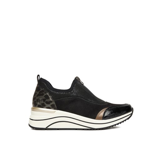 Sneakersy Remonte D0T08-02 Czarny ze sklepu eobuwie.pl w kategorii Buty sportowe damskie - zdjęcie 184953072