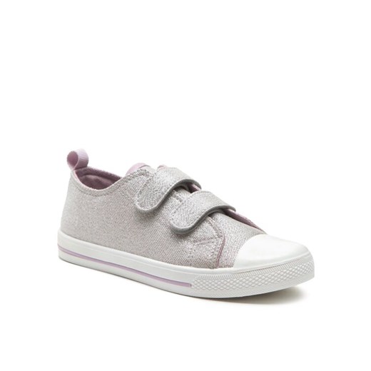 Trampki Nelli Blu DIM33230 Srebrny ze sklepu eobuwie.pl w kategorii Trampki dziecięce - zdjęcie 184953084