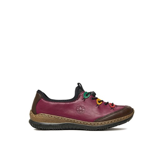 Półbuty Rieker N3271-30 Fioletowy Rieker 37 eobuwie.pl