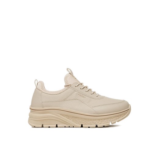 Sneakersy Rieker 48050-60 Beżowy ze sklepu eobuwie.pl w kategorii Buty sportowe damskie - zdjęcie 184953140