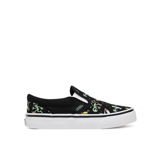 Tenisówki Vans Classic Slip-On VN000D0JYJ71 Czarny ze sklepu eobuwie.pl w kategorii Trampki dziecięce - zdjęcie 184953172