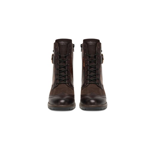 Botki Remonte D2A77-25 Brązowy Remonte 42 eobuwie.pl