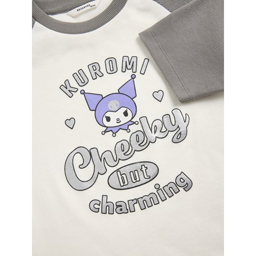 Reserved - T-shirt Kuromi - wielobarwny Reserved 128 (7-8 lat) Reserved