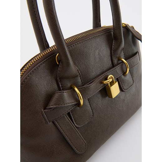 Reserved - Torebka kuferek - brązowy Reserved ONE SIZE Reserved