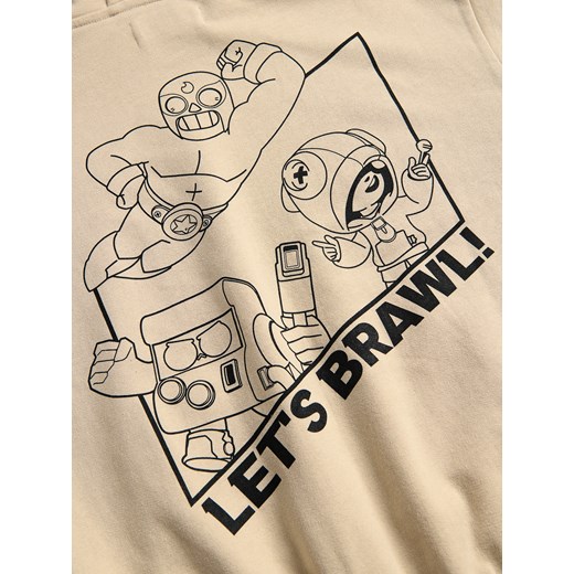 Reserved - Bluza Brawl Stars - beżowy Reserved 128 (7-8 lat) Reserved
