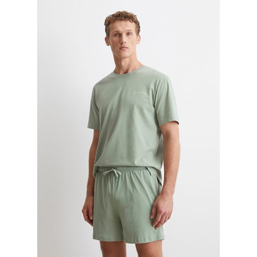 Marc O´Polo Bodywear Szorty piżamowe w kolorze jasnozielonym ze sklepu Limango Polska w kategorii Piżamy męskie - zdjęcie 184955641