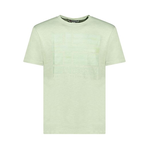 Geographical Norway Koszulka &quot;Jraye&quot; w kolorze zielonym ze sklepu Limango Polska w kategorii T-shirty męskie - zdjęcie 184955911