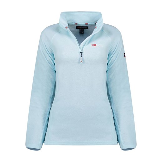 Geographical Norway Bluza polarowa &quot;Tug&quot; w kolorze błękitnym ze sklepu Limango Polska w kategorii Bluzy męskie - zdjęcie 184955991