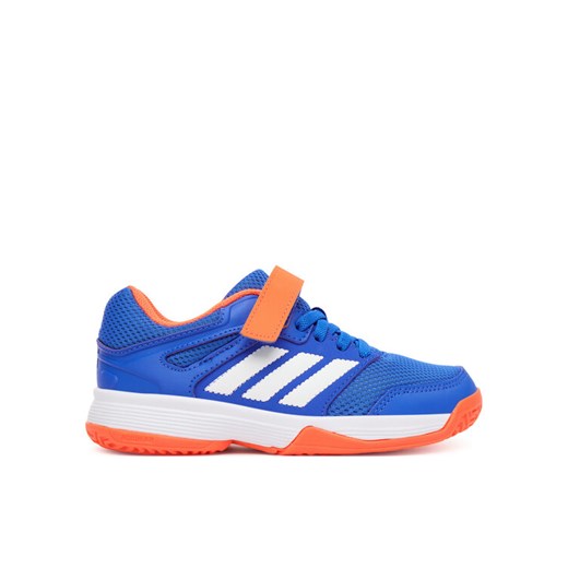 adidas Buty halowe Speedcourt Indoor JR1681 Niebieski ze sklepu MODIVO w kategorii Buty sportowe dziecięce - zdjęcie 184957432