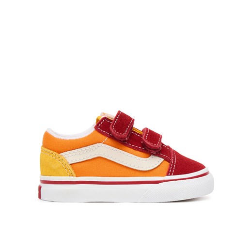 Vans Tenisówki Old Skool V Retro VN000CTG4481 Pomarańczowy ze sklepu MODIVO w kategorii Trampki dziecięce - zdjęcie 184957483
