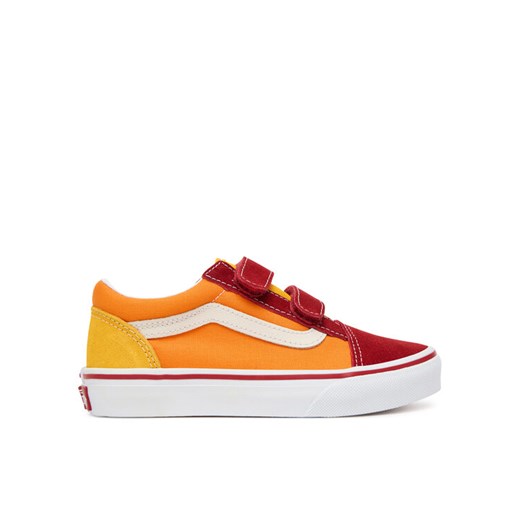 Vans Tenisówki Old Skool V Retro VN000CYABMC1 Pomarańczowy ze sklepu MODIVO w kategorii Trampki dziecięce - zdjęcie 184957562