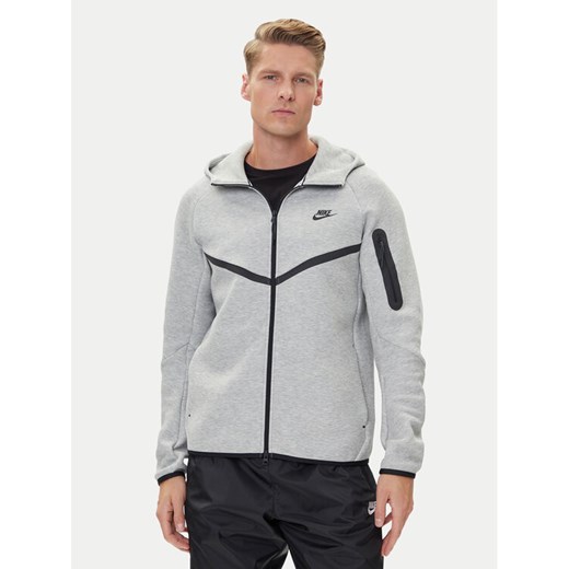 Nike Bluza Windrunner HV0949 Szary Regular Fit ze sklepu MODIVO w kategorii Bluzy męskie - zdjęcie 184957574