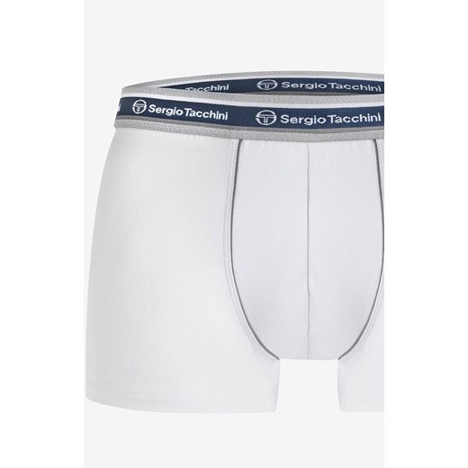 Sergio Tacchini bokserki męskie bawełniane białe 9000 SRT9000DG, Kolor biały, Rozmiar S, Sergio Tacchini ze sklepu Intymna w kategorii Majtki męskie - zdjęcie 184958663