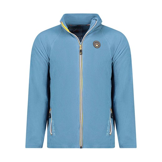 Geographical Norway Kurtka polarowa &quot;Tugim&quot; w kolorze niebieskim ze sklepu Limango Polska w kategorii Bluzy męskie - zdjęcie 184959081