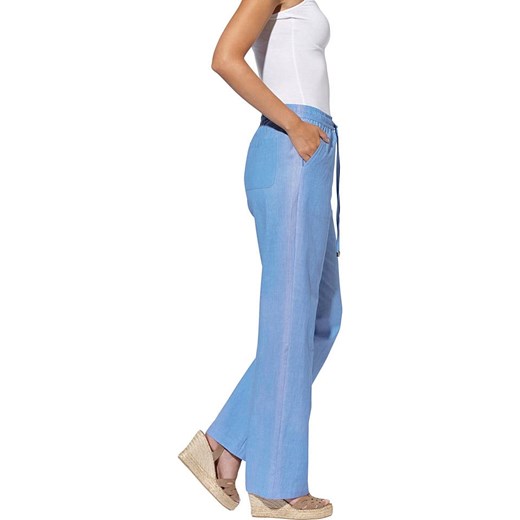 Heine Spodnie w kolorze błękitnym Heine 38 okazyjna cena Limango Polska