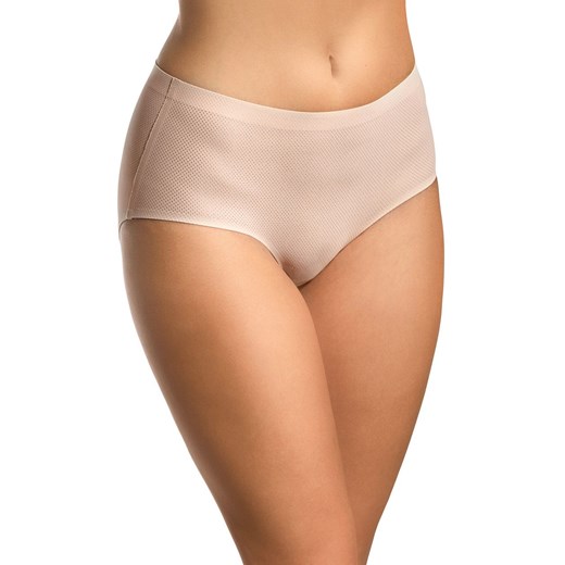 Soft&amp;Classy figi damskie wysokie beżowe BBL 2004, Kolor beżowy, Rozmiar S, Babell ze sklepu Intymna w kategorii Majtki damskie - zdjęcie 184959130