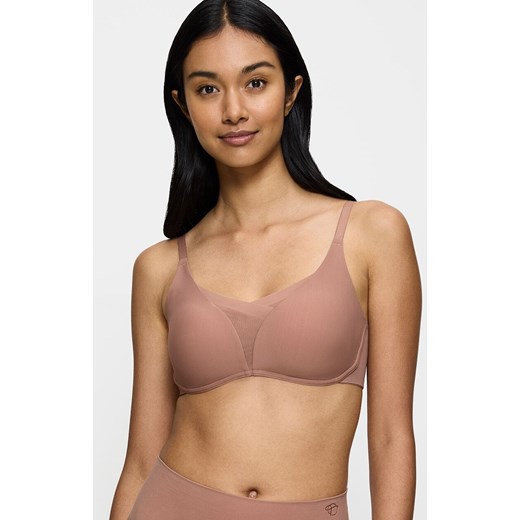 Triumph biustonosz bez fiszbin Shape Smart 10209594-6901, Kolor jasnobrązowy, Rozmiar 1, Triumph ze sklepu Intymna w kategorii Biustonosze - zdjęcie 184959172